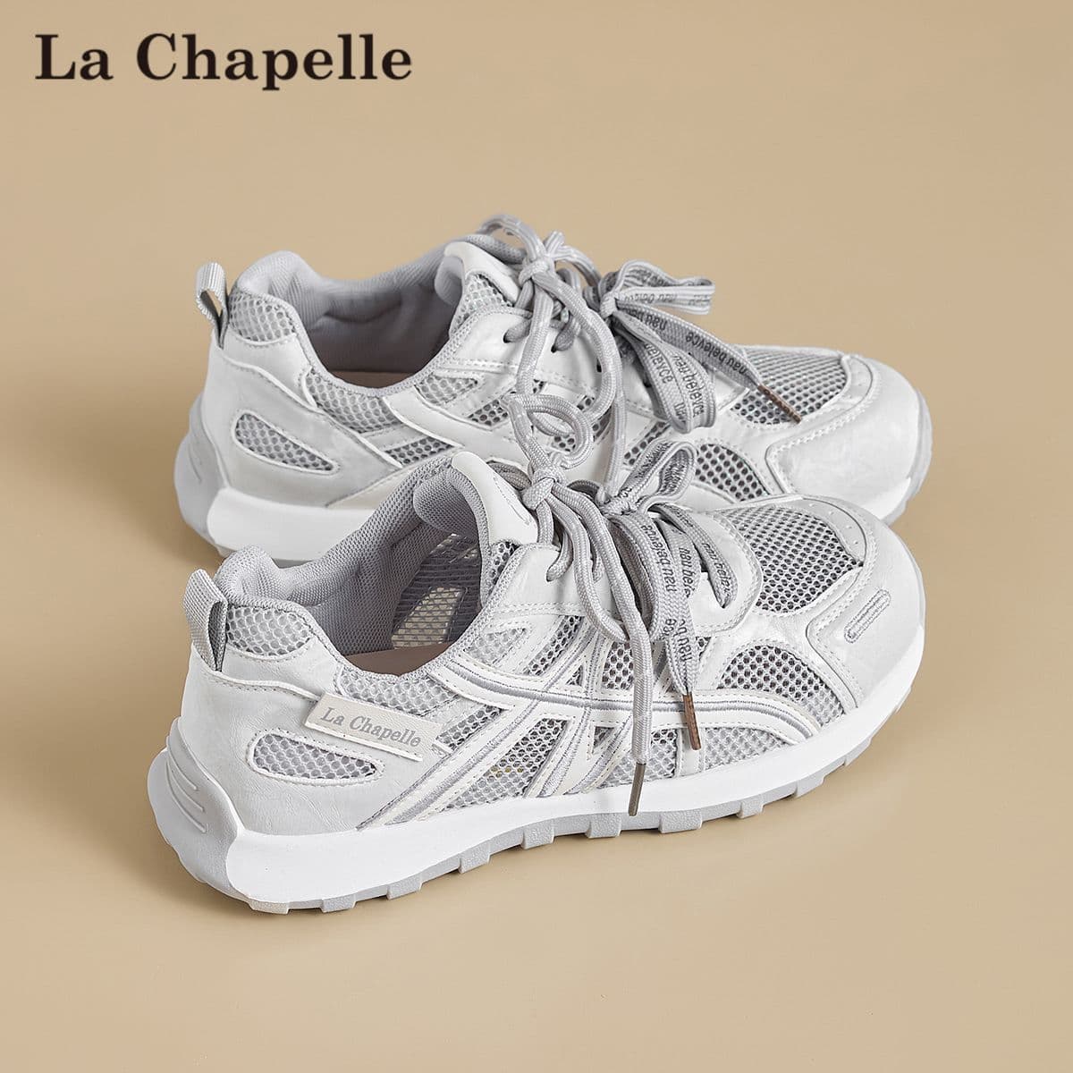 Women's mesh thick-soled dad shoes for women 2026 summer new casual white shoes breathable thin sports shoes