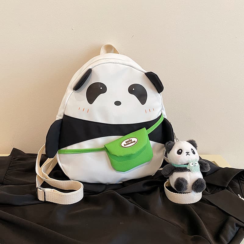 Cute Panda Kids Backpack for Kindergarten School 2024 New Season Boys Girls Backpack