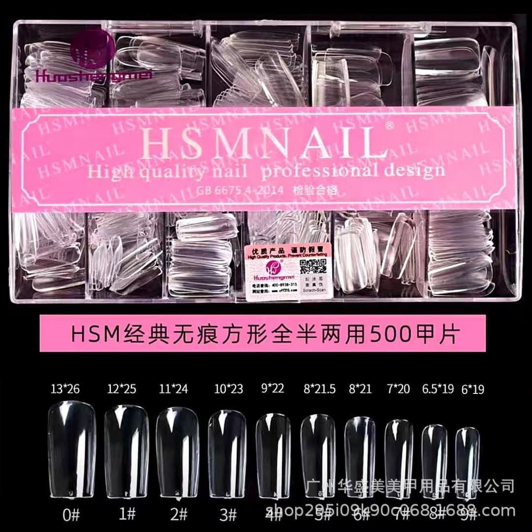 Nail Tips Press On Nails Nail Wraps Invisible Ultra Thin Matte Nail Salon Professional Short Nail Tips Wholesale