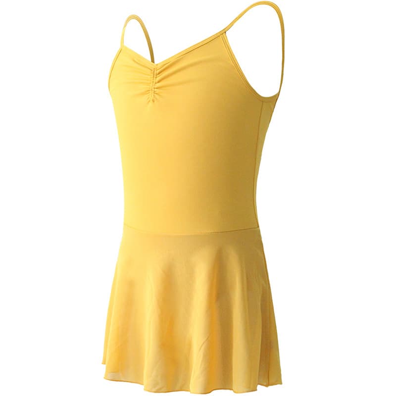 Custom Small Order Summer Dance Dress for Kids, Strapless Gown for Girls' Body Shaping, Exam, Ethnic Ballet Wear