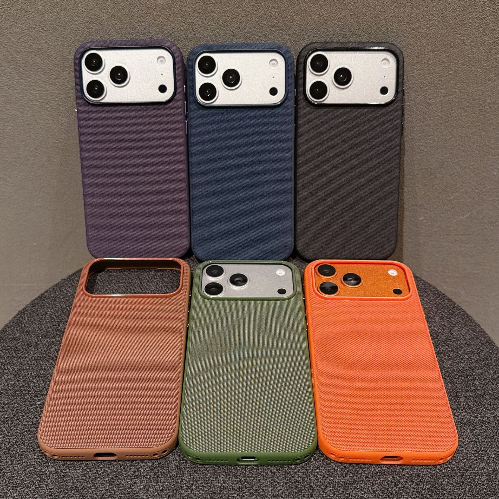 Suitable for iPhone17 PROMAX technology fabric magnetic phone case Apple 16 official same style anti-fall protective cover