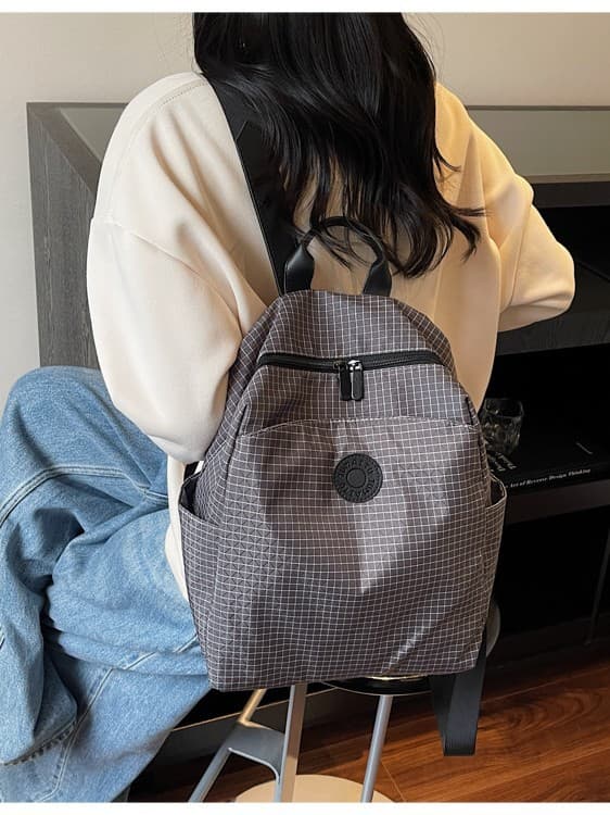 Women's Backpack 2025 New Style Commuter Large Capacity Oxford Cloth Small Backpack lululemon Style