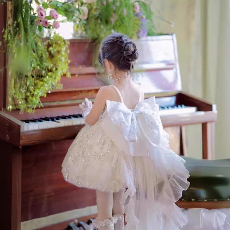 Princess Dress Children's Dress Girl Lolita Birthday Party Dress Zhao Lusi Same Style Gown.