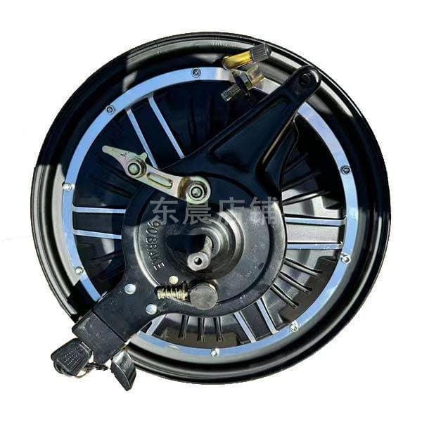 New National Standard Electric Vehicle Rear Wheel Motor 350W 500W 14-2.5 Tire Expansion Brake Motor