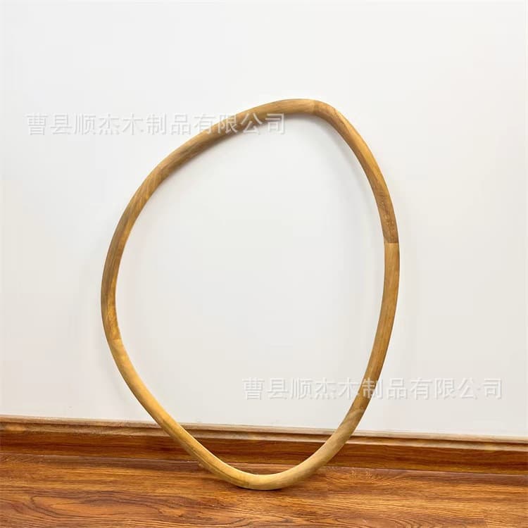 New decorative bathroom mirror frame, irregular wall mirror, entryway wall-mounted vanity mirror frame.