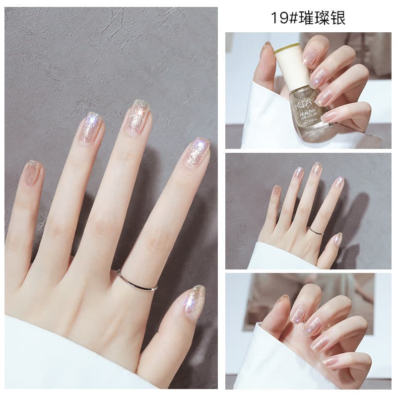 Kudan Oil-Based Nail Polish No-Bake Long-Lasting Quick-Dry Non-Peelable 8ml Nail Lacquer Wholesale