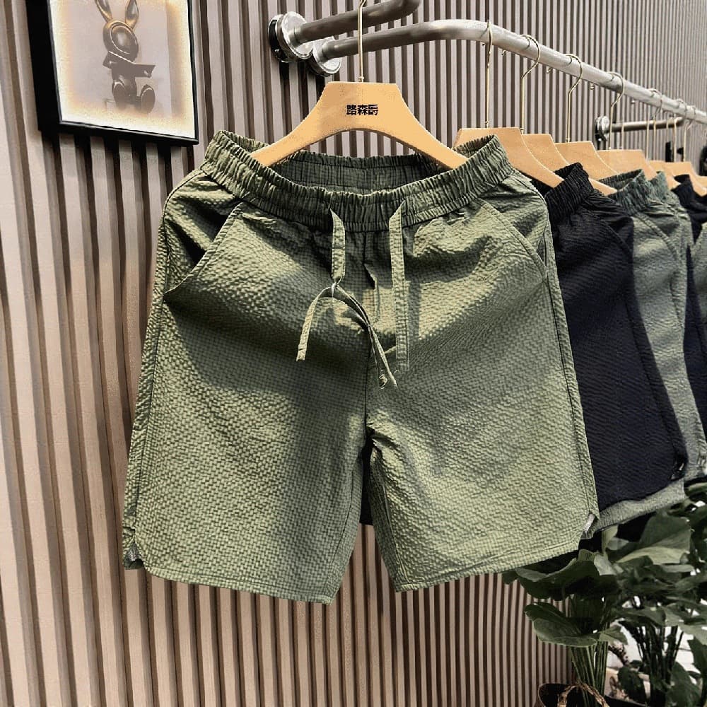Summer men's neutral style versatile casual shorts for couples fashion trend loose beach pants for men