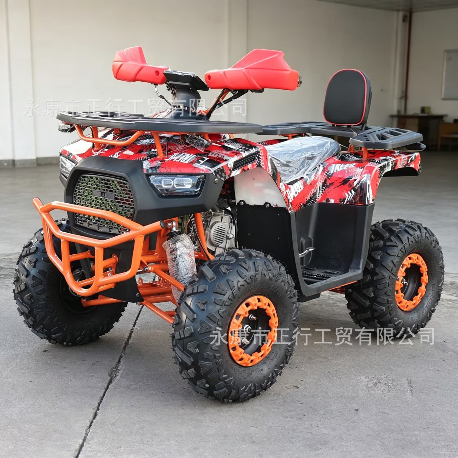 New 125CC ATV Beach Car Four-Wheel Off-Road Motorcycle All-Terrain Vehicle Exportable ATV 150CC