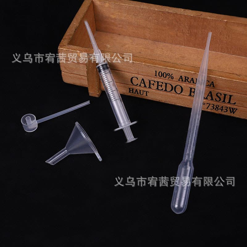 Perfume dispenser liquid sample dispenser tool pump head dispenser perfume extraction syringe dispenser small funnel
