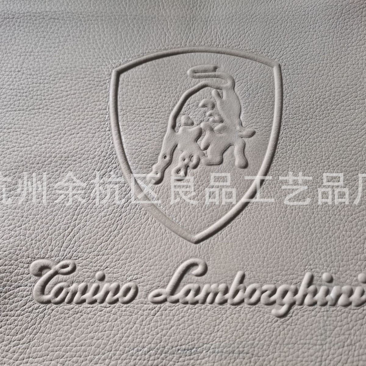 Processed concave and convex embossed leather embossed genuine leather high frequency embossed three-dimensional embossing