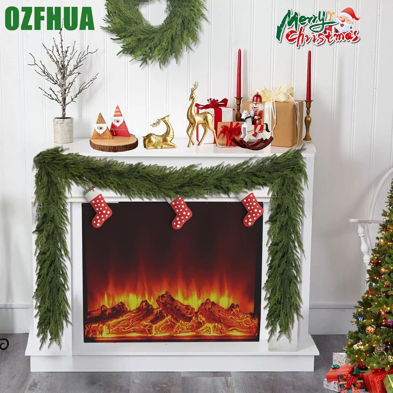 Foreign trade cross-border ecommerce supply simulated tree branches plastic 5-prong dry branches dead twigs home hotel living room decoration