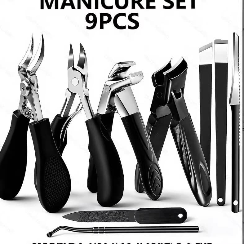 Cross-border Amazon Nail Clipper and Ingrown Toenail Pliers Combo Set, Eagle Beak Pliers for Ingrown and Thick Toenails, Manicure Tool