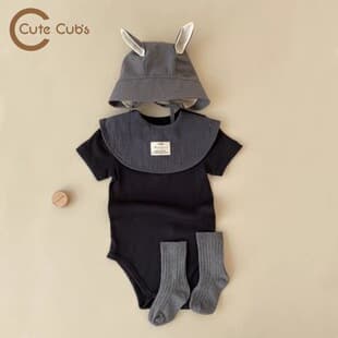 Baby New Year Outfit Summer Thin Long Sleeve Bodysuit Short Sleeve Triangle Bodysuit Striped Romper Crawling Suit Cotton