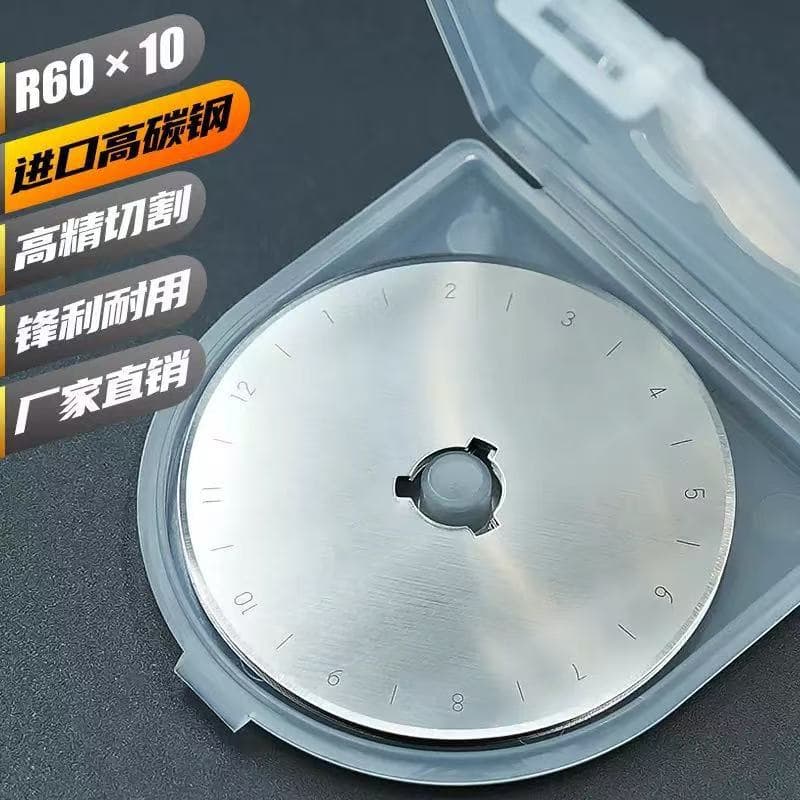 Roller Cutter 28mm Round Blade Leather Cutting Knife Quilting Rotary Cutter Rubber Ring Cutting Knife Small Round Knife