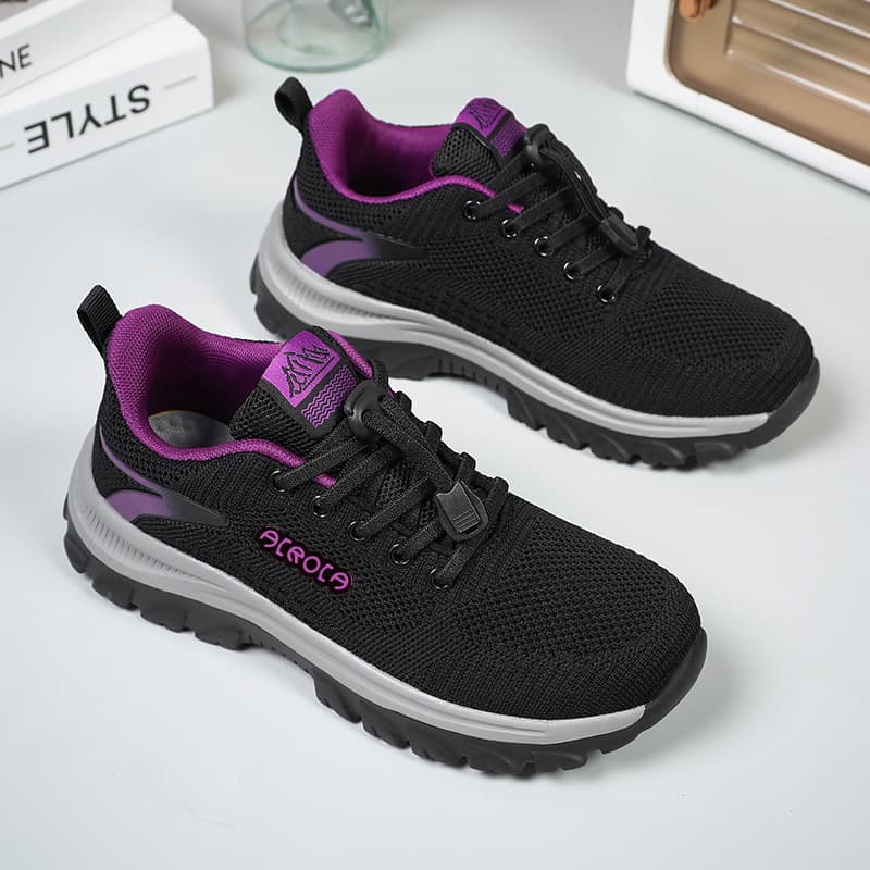 2025 Cross-Border Elderly Shoes for Women, Summer Dropshipping, Middle-Aged and Elderly Walking Shoes, Mesh Sports Shoes, Mom Shoes, Dad Shoes 9089