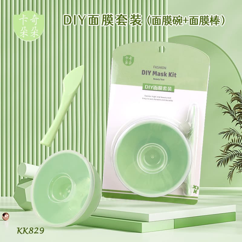 Kacido 2-Piece Set Mask Bowl And Stirrer Beauty Tools Homemade Mask Mixing Bowl for Any Skin Type from Guangzhou