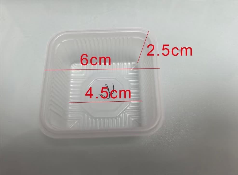 Mid-Autumn Mooncake Base Tray, Transparent Snow Skin Mooncake Inner Tray, Thickened Egg Yolk Pastry Tray, Round Mung Bean Cake Mold