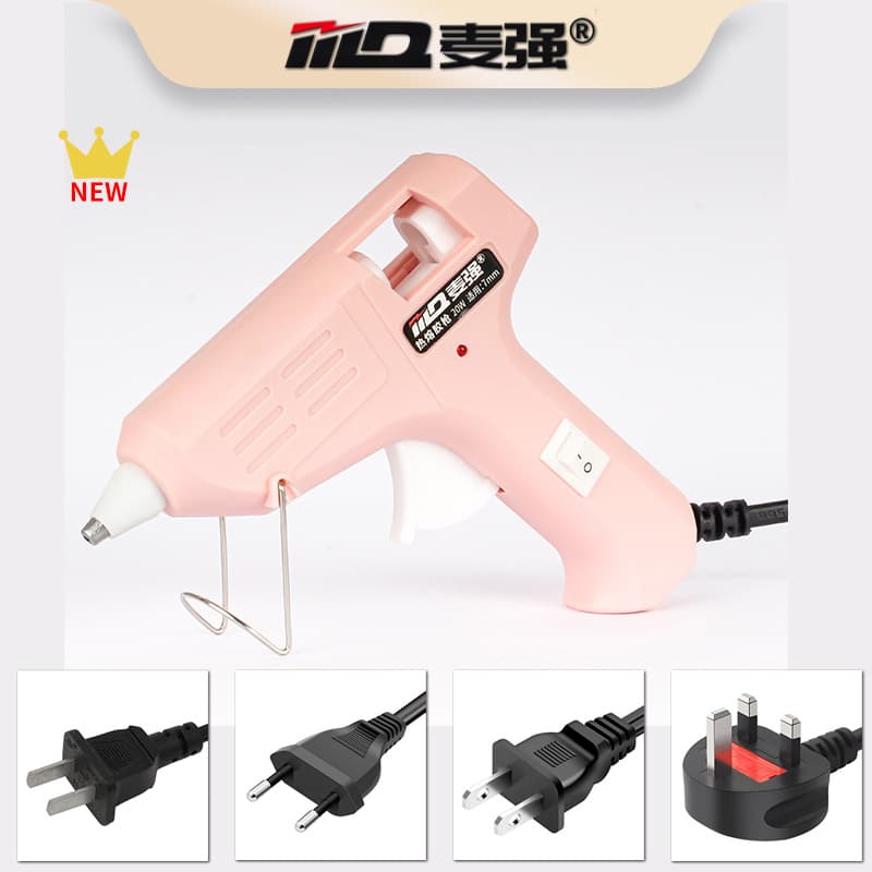 Maiqiang Mini Hot Glue Gun for Children, 7mm DIY Craft Glue Sticks
