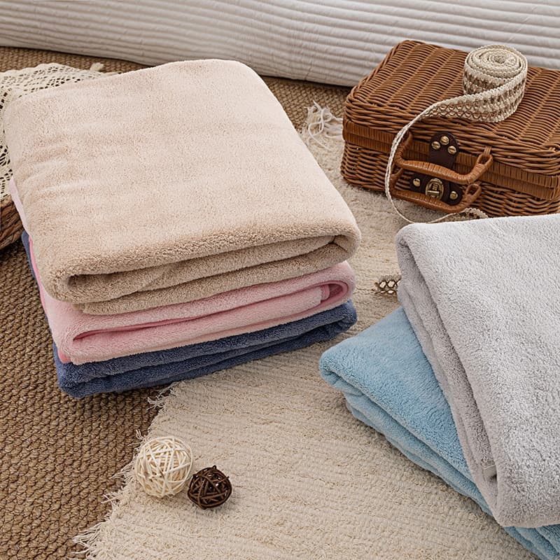 Newborn Bath Towel Cape Coral Fleece Baby Towel with Hood Bathing Special Amazon Cross-Border Hot Selling