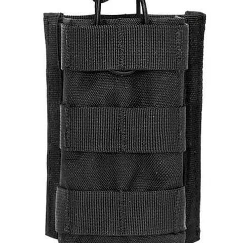 Outdoor M4 Single Accessory Pouch Molle Walkie-Talkie Bag Tactical Vest Accessory Bag Battery Holder Bag