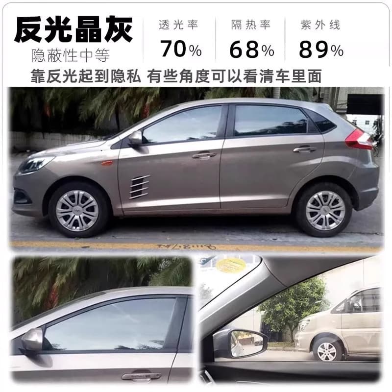 Car Window Tint Film High Heat Insulation Sun Protection Privacy Full Car Film Front Windshield for Sedans