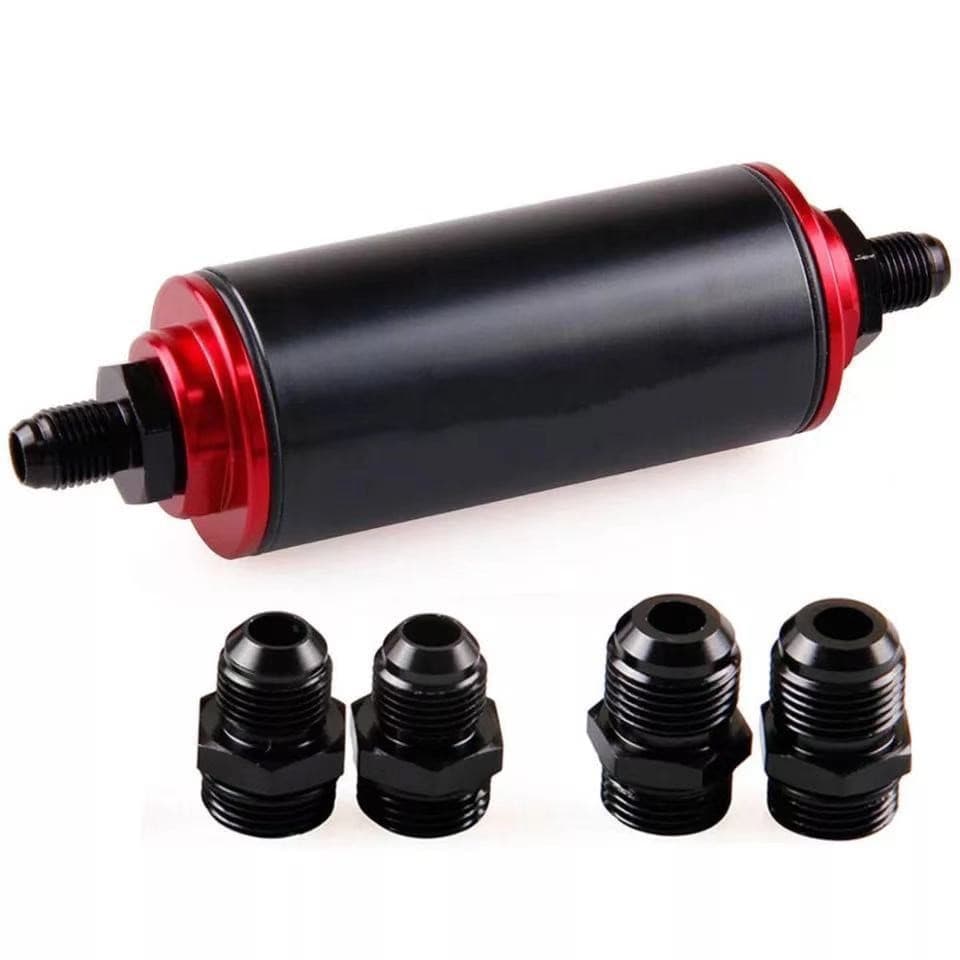 Hot Sale Universal 50mm Oil Fuel Filter Modified 58mm Filter Element AN6 AN8 AN10 Engine