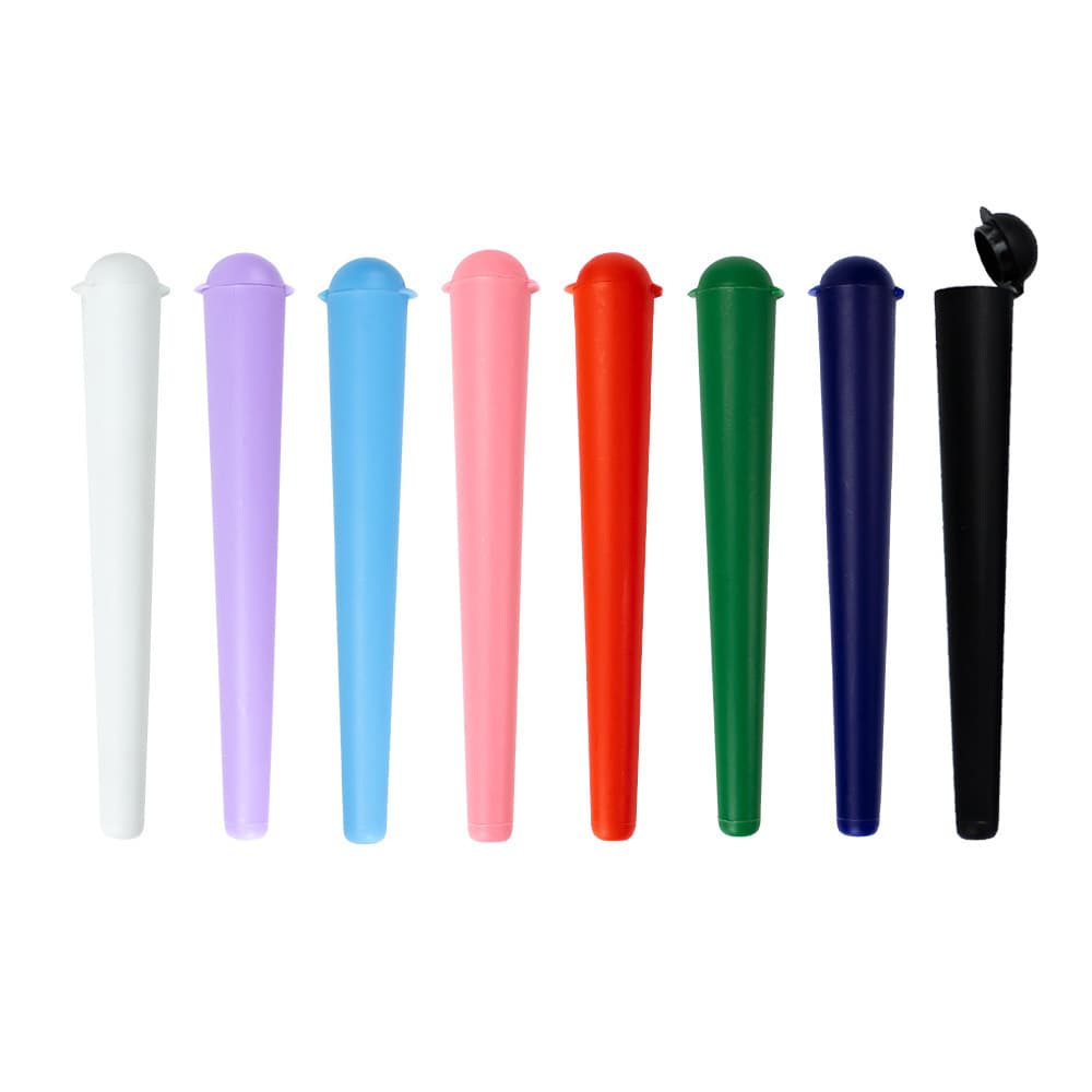 Cross-border Tobacco Pre-rolled Tube 118mm Moisture-proof Sealed Storage Plastic Integrated Tube, Custom Logo Cigarette Storage Tube