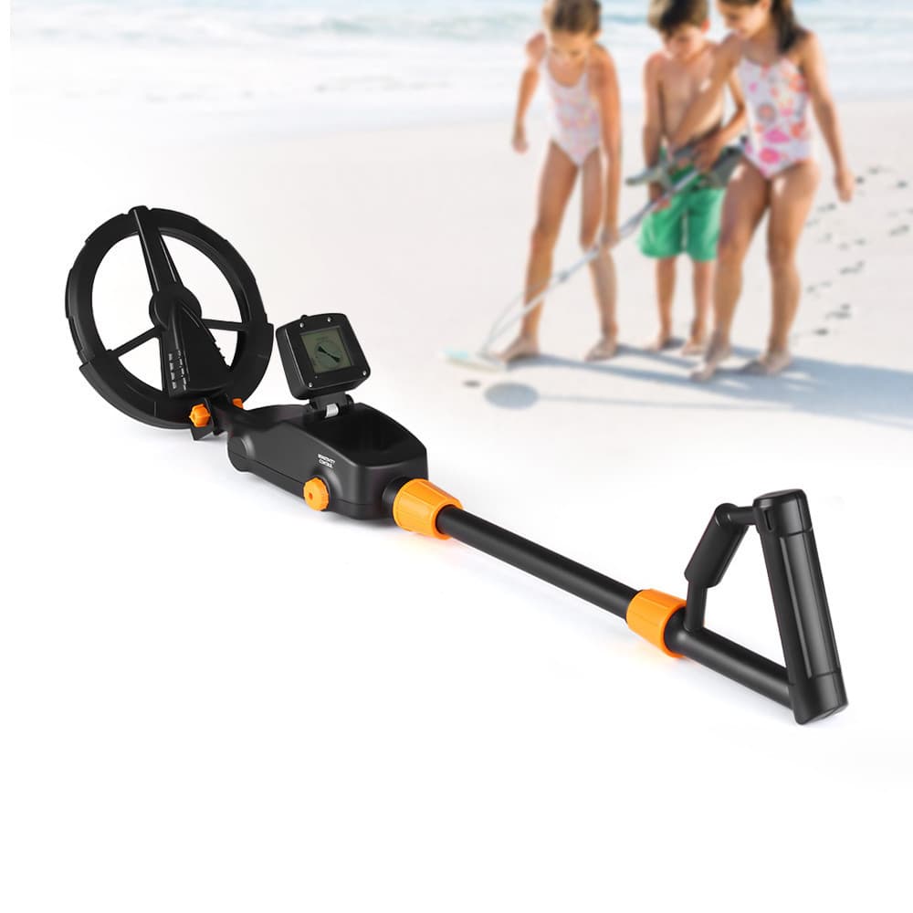 Md1008A Metal Detector Lcd Display Children's Outdoor Underground Treasure Hunting Exploration Tool Intelligent