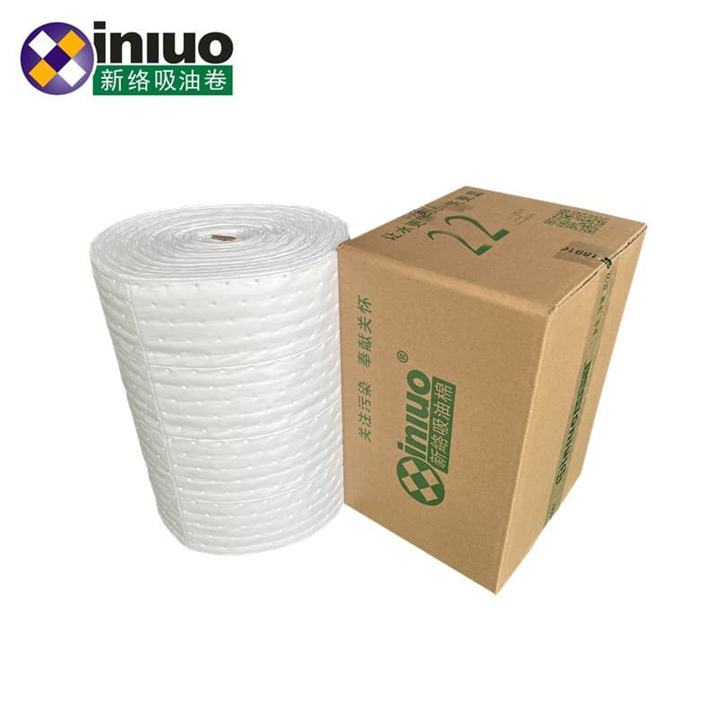 Xinluo XL4018 medium-duty multi-tear line oil absorption roll, versatile for maintenance equipment, multi-shape oil absorption cotton.
