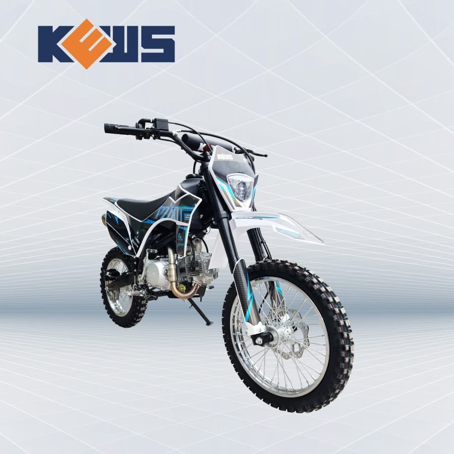 KEWS 125CC Kids CVT Dirt Bike Off-Road Racing Motorcycle Electric