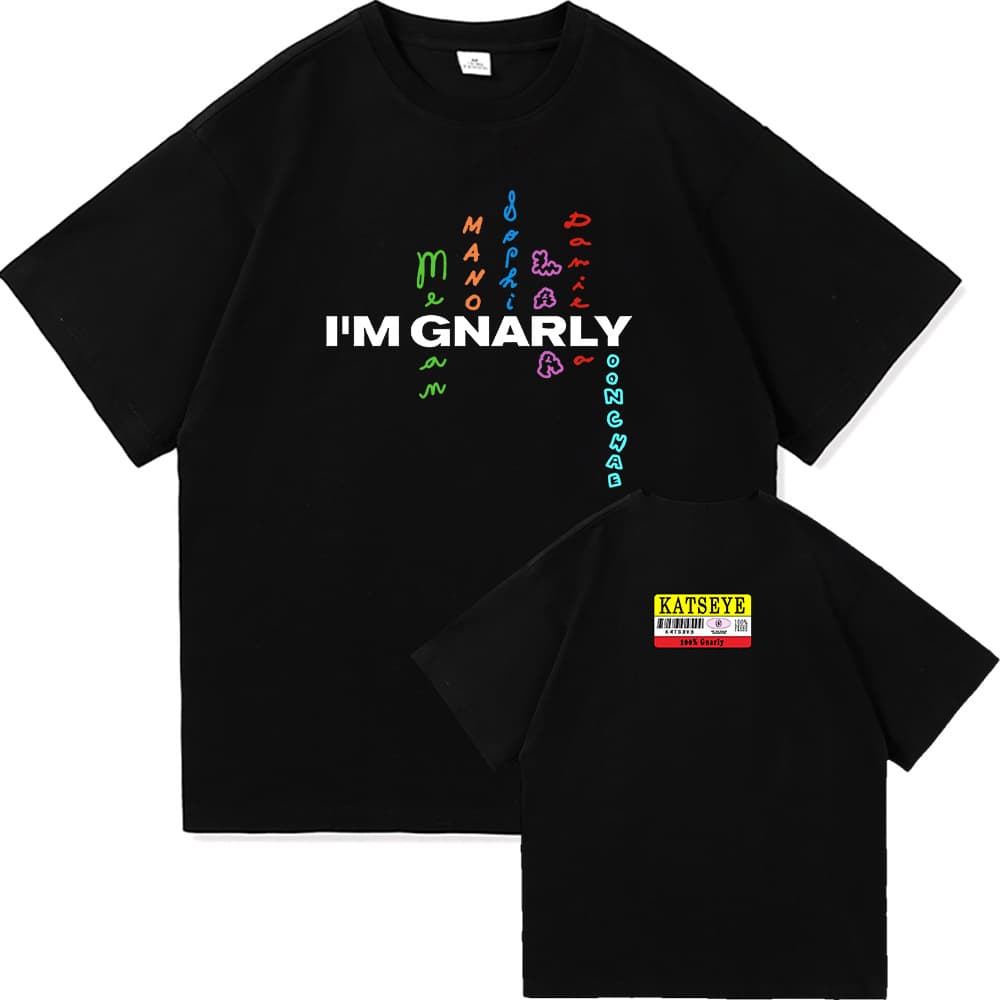 Fashion 2025 TShirt KATSEYE-Gnarly Men/Women Clothing Vintage