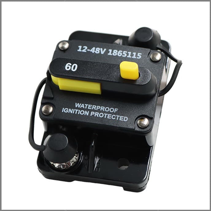 Cross-border Hot Selling Car RV Yacht Circuit Breaker Audio Auto Reset Fuse Holder Switch Audio Fuse Holder