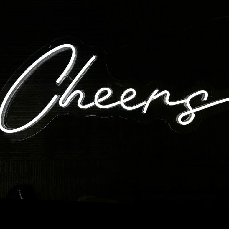 Cheers Personalized Creative LED Neon Light Bar Party Decorative Light Retail Wholesale Flexible Light