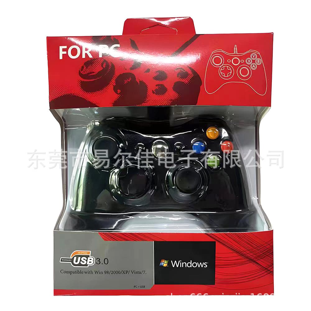 360 Controller PC PS3 TV Universal Gamepad Dual Vibration Multi-Function Dual Motor Dual Vibration