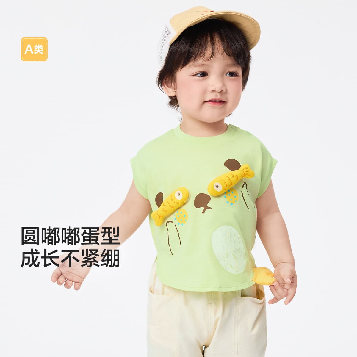 Branded baby t-shirt baby bottoming shirt girls tops 2024 spring and summer new style boys fashion cute style