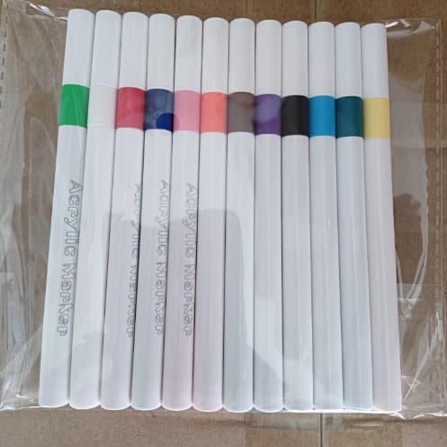 Single Acrylic Marker Pen Watercolor Pen Children's Graffiti Pen Art Supplies Stationery Student Drawing Marker Pen Wholesale