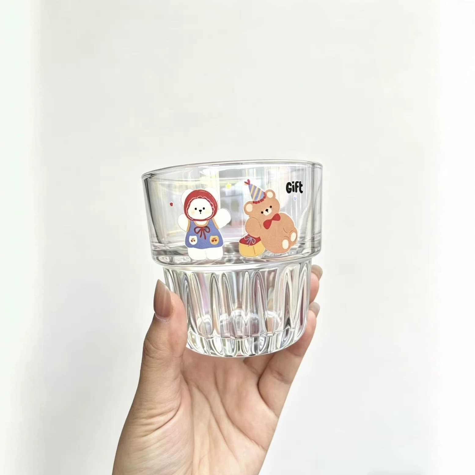 Baby 100-Day Full Moon Cute Gift Light Fresh Coffee Cup Juice Cup Milk Tea Cup Milk Cup Custom Logo Gift