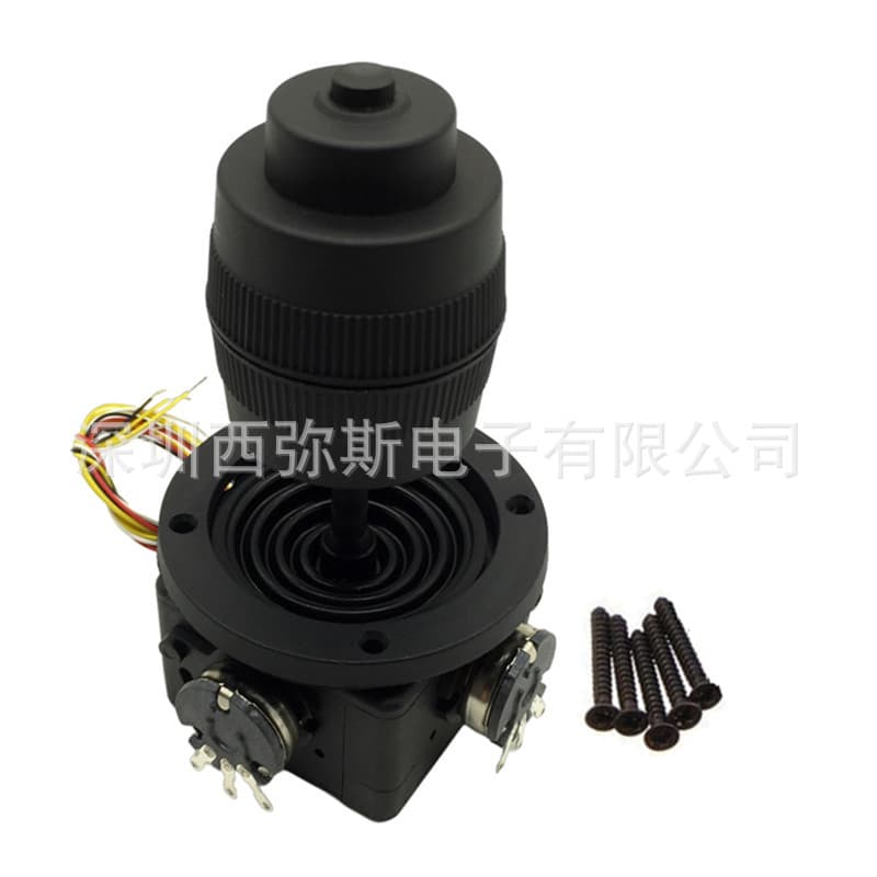 FouR-Dimensional RocKeR PotentiometeR JH-D400X-R2/R4 Fully SealeD Resistance 5K 10K with Button JoysticK