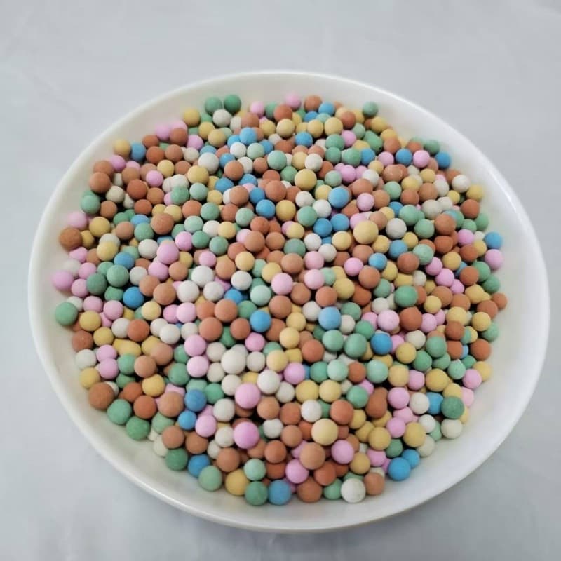 Alkaline Water Purification Filter Media, Maifan Stone Balls, Activated Mineralization Balls, Water Treatment Maifan Stone Balls