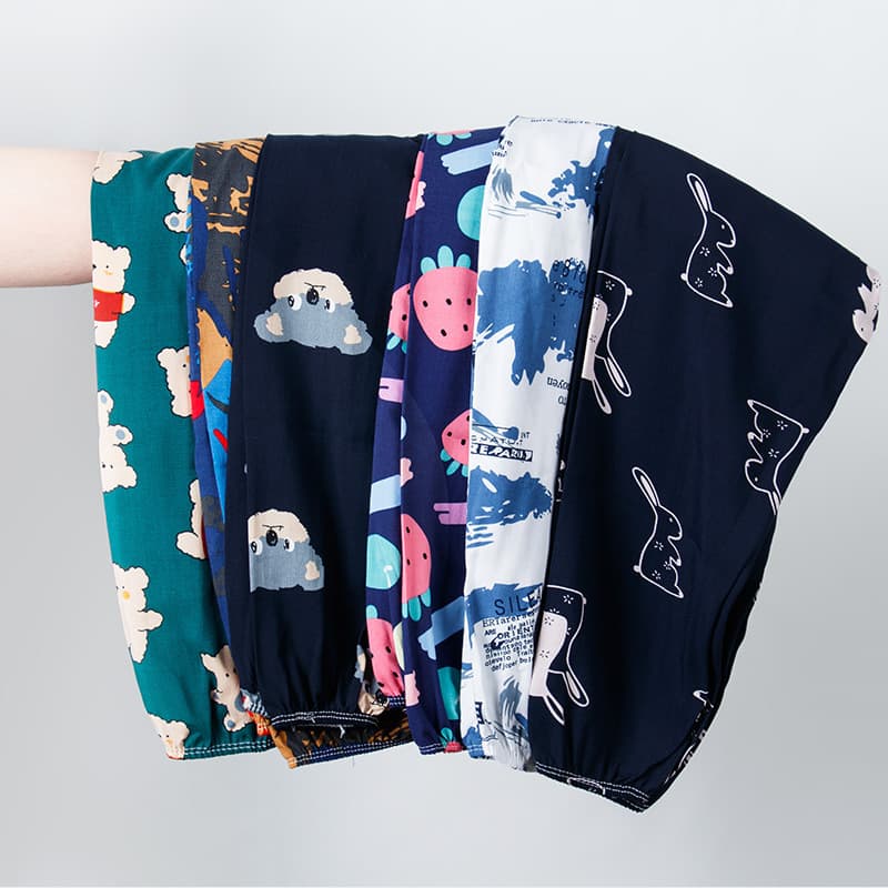 Summer Casual Cotton Silk Mosquito Proof Lantern Pants for Boys And Girls Children's Air Conditioning Trousers Harlan Trousers