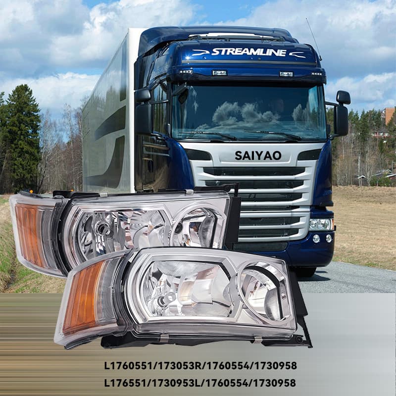 Compatible with Scania G400 R400 P400 Series Fog Light Turn Signal L17605511730953 LED Upgrade