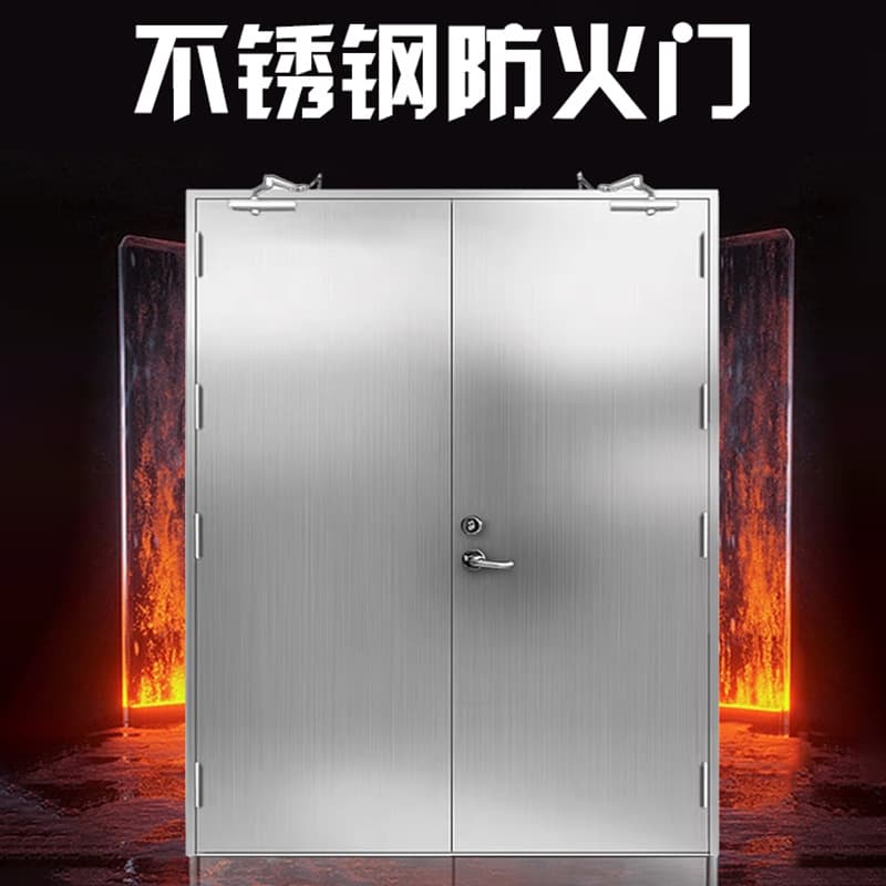 Stainless Steel Fire Door Class A and B, Steel Insulated Fire Door, Escape Safety Passage Steel Door, Guangzhou Manufacturer