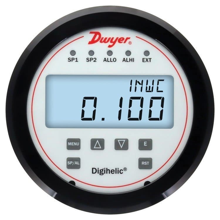 DHC-055, DHC-056, DHC-253, DHC-255 Differential Pressure Transmitter Controllers by US Dwyer