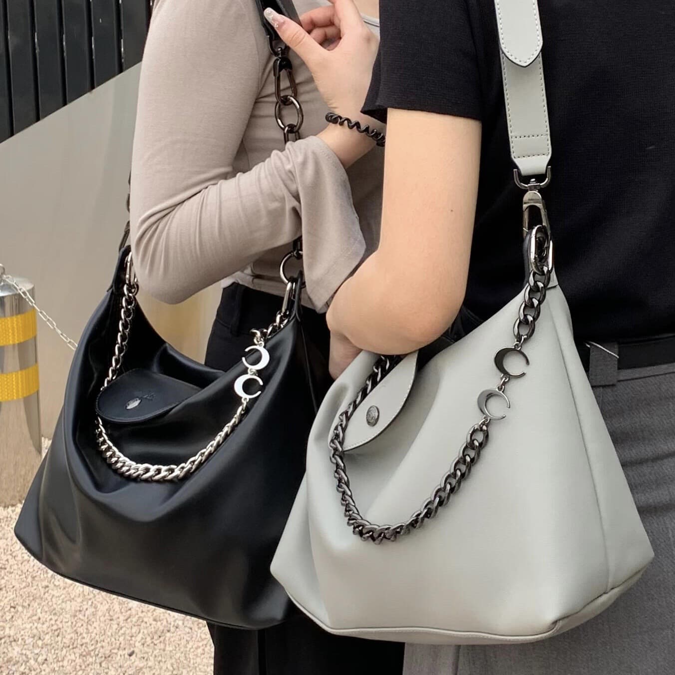 New Longchamp Hobo Bag, Underarm Bag, Shoulder Handbag, Large Capacity Tote Bag, Crossbody Bag, Simple and Versatile Bag