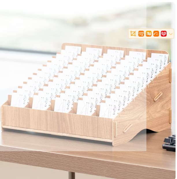 Card Box Business Card Storage Box Large Capacity Card Holder Room Card Organizer Card Sorting