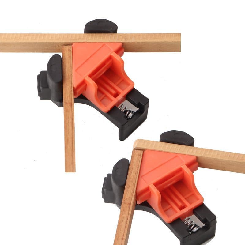 Woodworking Right Angle Clamp for Fish Tank, Woodworking Right Angle Quick Fix Clamp, Picture Frame Clamp, Plastic Clamp