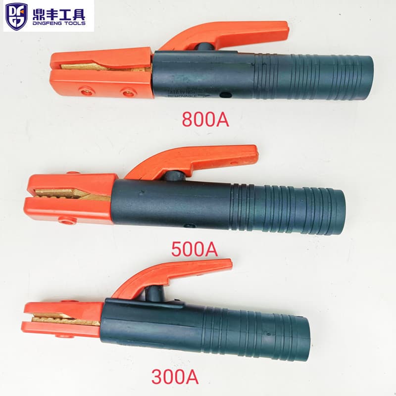 All-Copper American Style Welding Clamps for Export, High-Quality Electrode Holders 300/500/600/800A