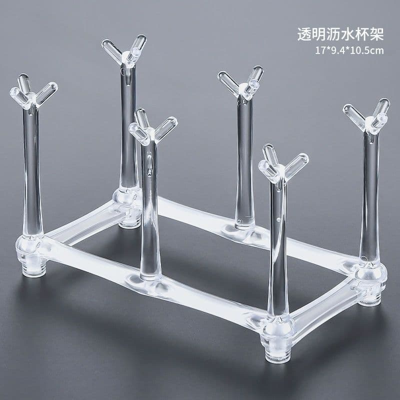 Acrylic Cup Holder Creative Small Cup Hanger Drying Coffee Cup Stand Mug Storage Household Minimalist Support