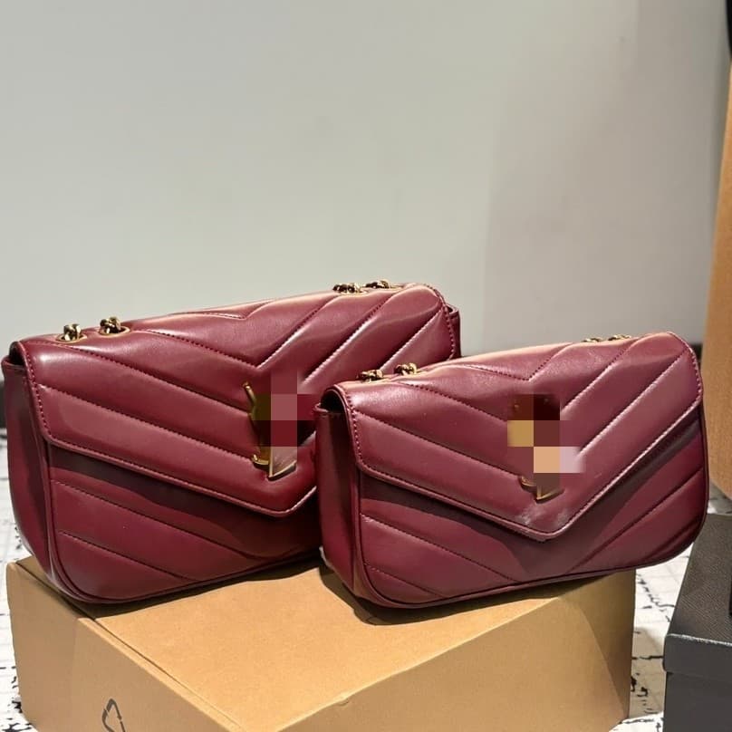2024 New Women's Bag Shoulder Crossbody WOC Envelope Bag Fashion Simple Autumn Winter High-End Classic Versatile Trendy