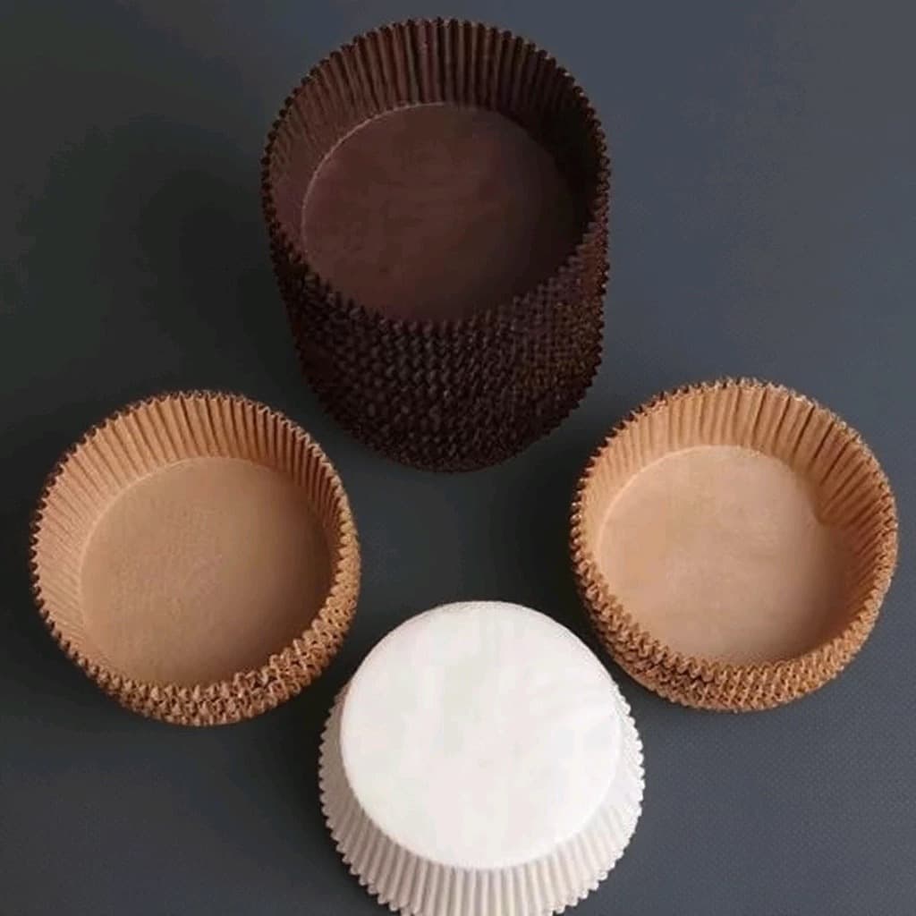 Large Oil-Proof Baking Paper Cups Cinnamon Roll Paper Liners Cheese Bagel Sponge Cake Bread Toast Paper Liners